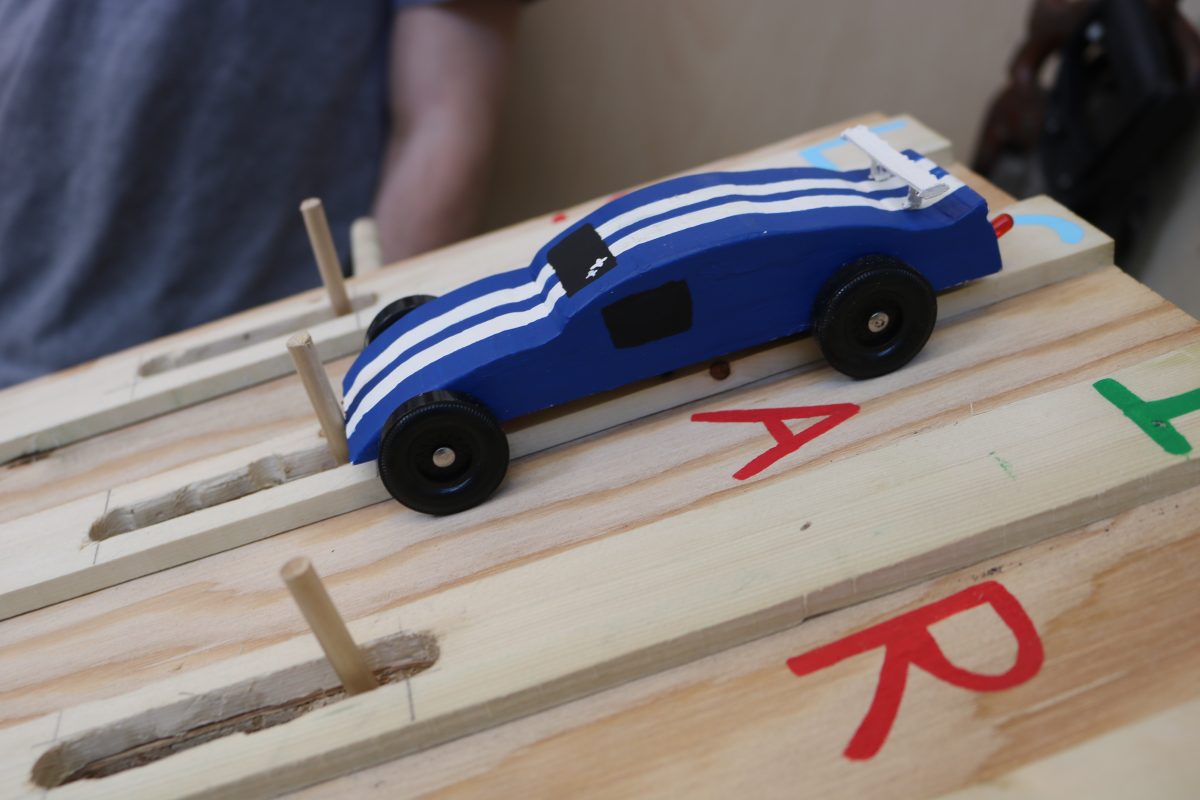 Innovation Zone Modified Pinewood Derby Innovation Zone