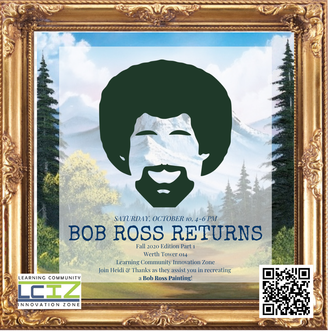 10/10: Paint with Bob Ross!