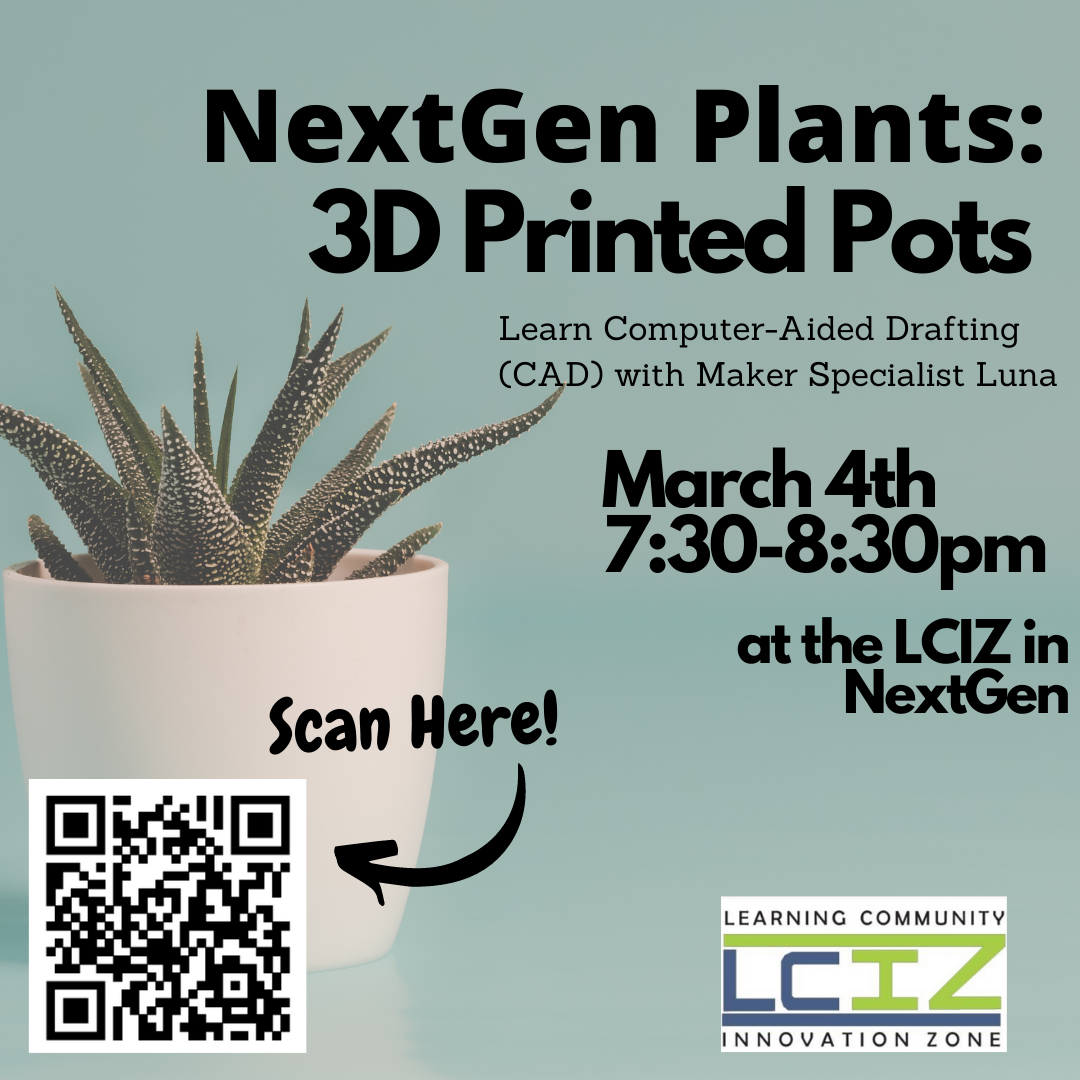 3D Printed Plant Pots