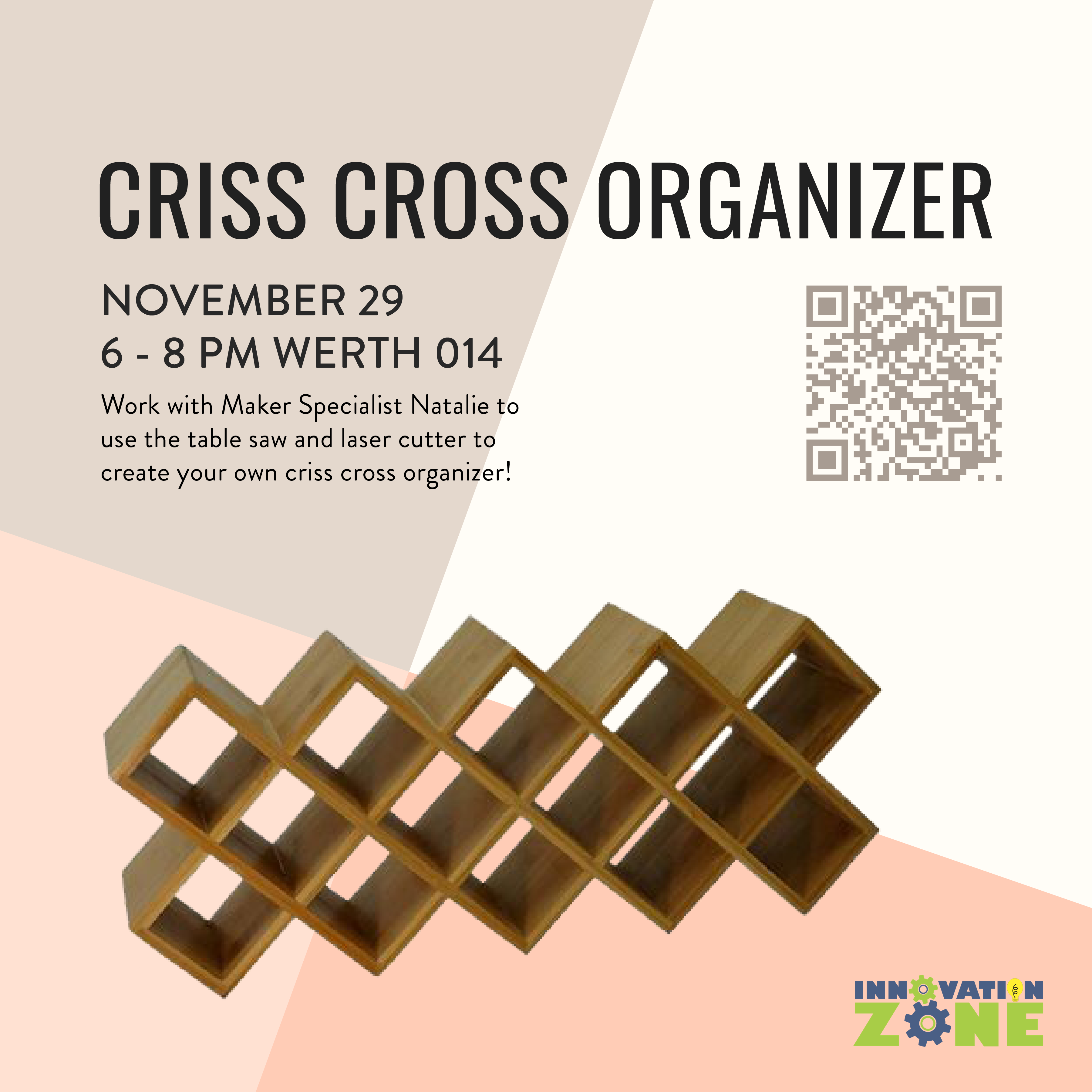 Criss-Cross Organizer