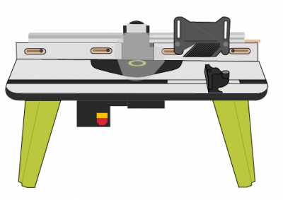 Router Table Icon