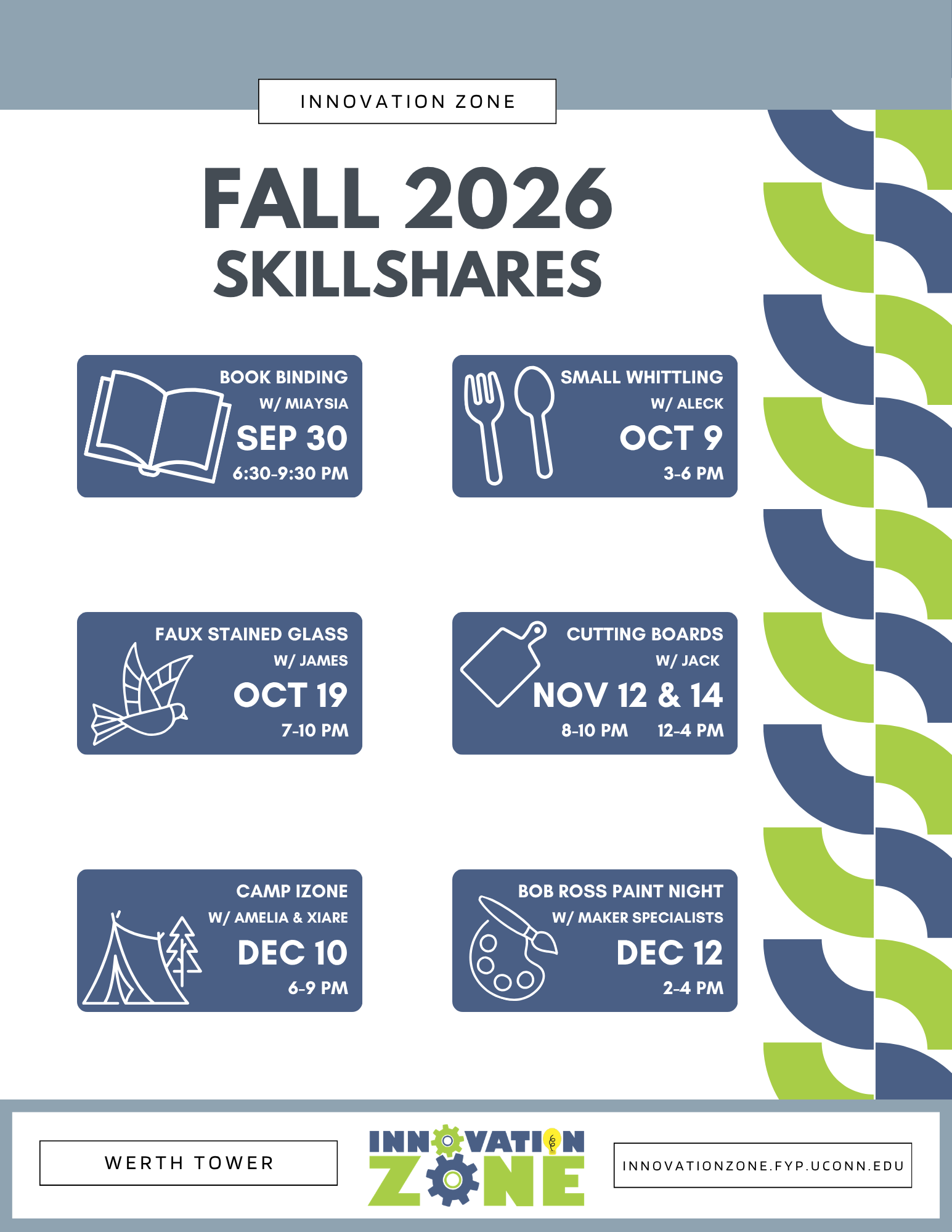 Fall 2026 Skillshares